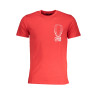 CAVALLI CLASS T-SHIRT MANICHE CORTE UOMO ROSSO