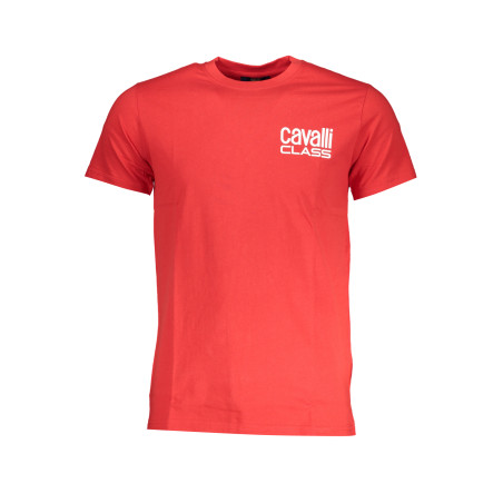 CAVALLI CLASS T-SHIRT MANICHE CORTE UOMO ROSSO