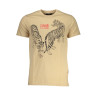 CAVALLI CLASS MEN&39S SHORT SLEEVED T-SHIRT BEIGE