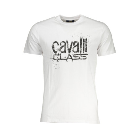 CAVALLI CLASS MEN&39S SHORT SLEEVED T-SHIRT WHITE