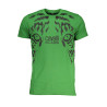 CAVALLI CLASS GREEN MEN&39S SHORT SLEEVED T-SHIRT