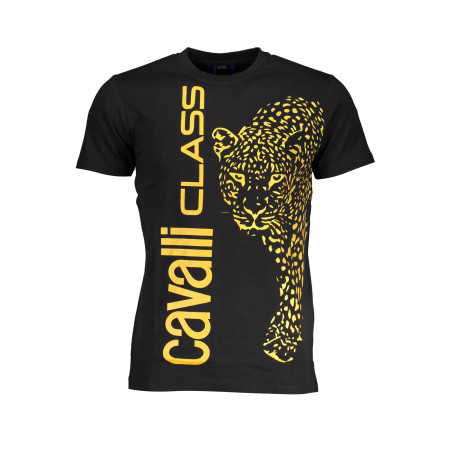 CAVALLI CLASS MEN&39S SHORT SLEEVE T-SHIRT BLACK