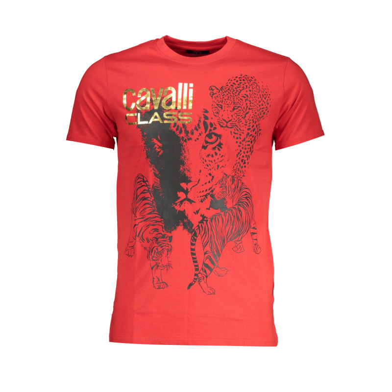 CAVALLI CLASS MEN&39S SHORT SLEEVE T-SHIRT RED