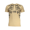 CAVALLI CLASS MEN&39S SHORT SLEEVED T-SHIRT BEIGE