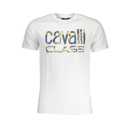 CAVALLI CLASS MEN&39S SHORT SLEEVED T-SHIRT WHITE