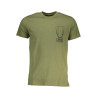 CAVALLI CLASS GREEN MEN&39S SHORT SLEEVED T-SHIRT