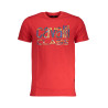 CAVALLI CLASS T-SHIRT MANICHE CORTE UOMO ROSSO