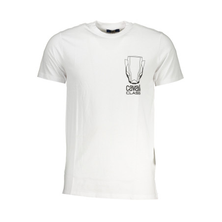 CAVALLI CLASS MEN&39S SHORT SLEEVED T-SHIRT WHITE