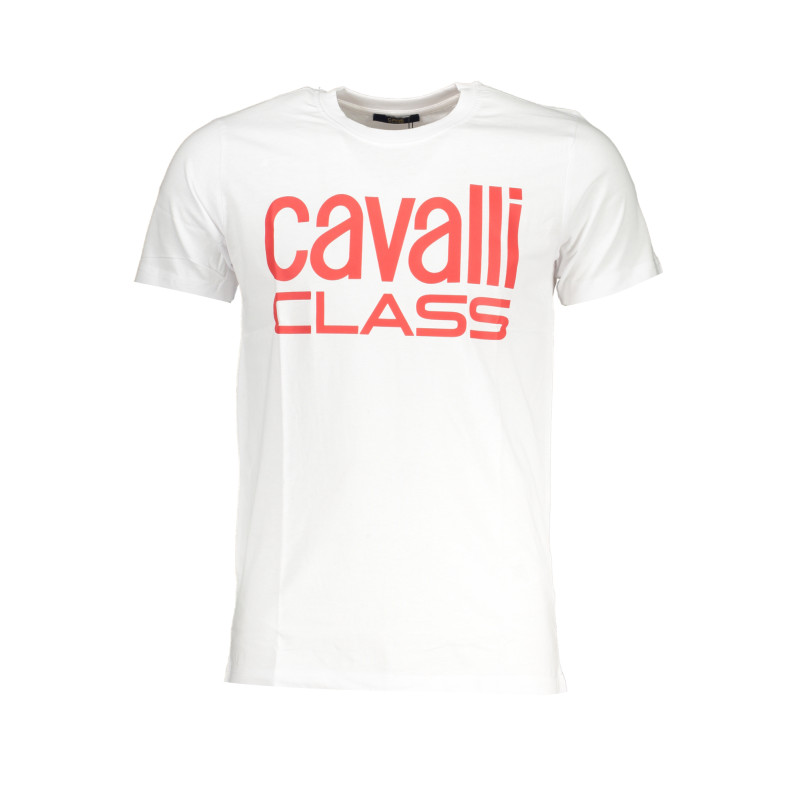 CAVALLI CLASS MEN&39S SHORT SLEEVED T-SHIRT WHITE