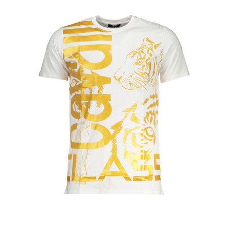 CAVALLI CLASS MEN&39S SHORT SLEEVED T-SHIRT WHITE