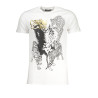 CAVALLI CLASS T-SHIRT MANICHE CORTE UOMO BIANCO