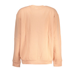 CAVALLI CLASS WOMEN&39S PINK SWEATSHIRT WITHOUT ZIP