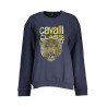 CAVALLI CLASS WOMEN&39S ZIPLESS SWEATSHIRT BLUE