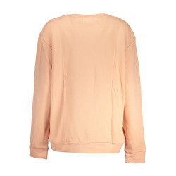 CAVALLI CLASS WOMEN&39S PINK SWEATSHIRT WITHOUT ZIP