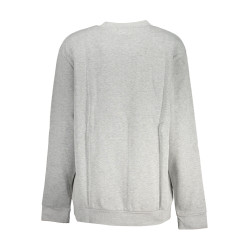 CAVALLI CLASS WOMEN&39S GRAY ZIPLESS SWEATSHIRT