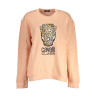 CAVALLI CLASS WOMEN&39S PINK SWEATSHIRT WITHOUT ZIP