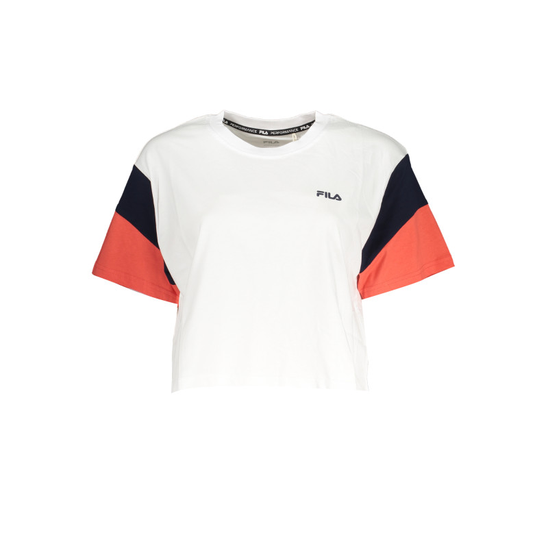 FILA T-SHIRT MANICHE CORTE DONNA BIANCO