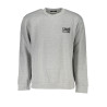 CAVALLI CLASS MEN&39S GRAY ZIPLESS SWEATSHIRT