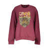 CAVALLI CLASS WOMEN&39S SWEATSHIRT WITHOUT ZIP PURPLE