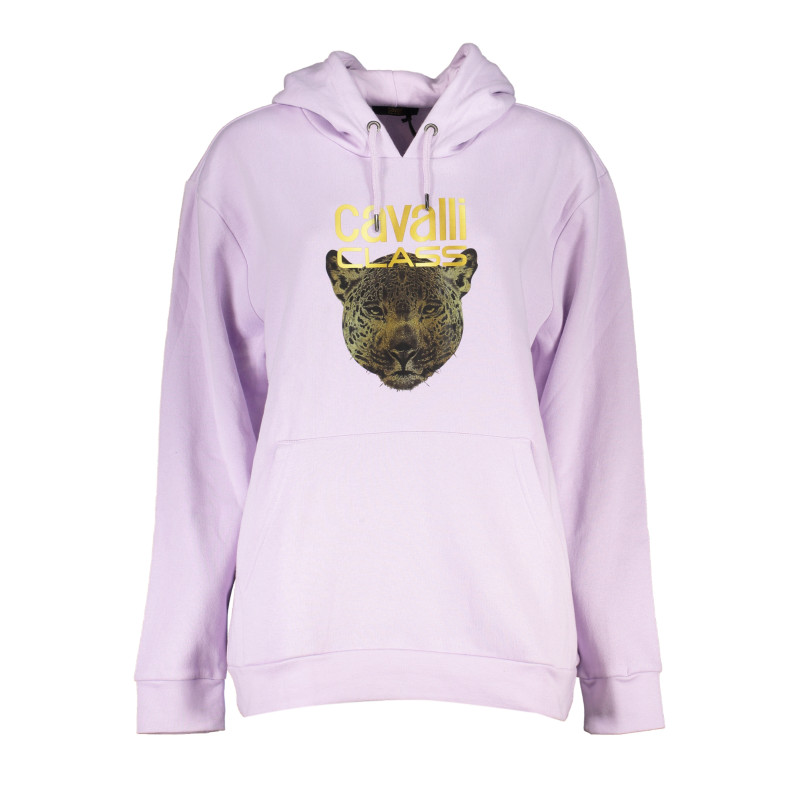 CAVALLI CLASS WOMEN&39S SWEATSHIRT WITHOUT ZIP PURPLE