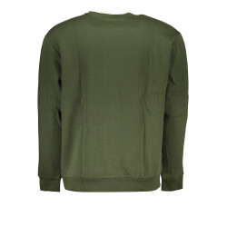 CAVALLI CLASS GREEN MEN&39S ZIPLESS SWEATSHIRT