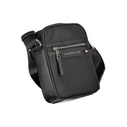 TOMMY HILFIGER MEN&39S BLACK SHOULDER BAG