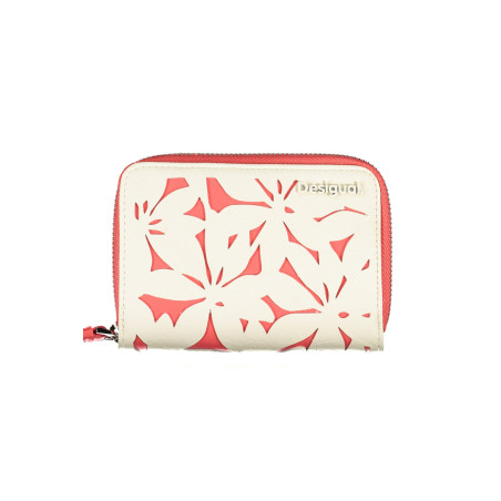 DESIGUAL WHITE WOMEN&39S WALLET