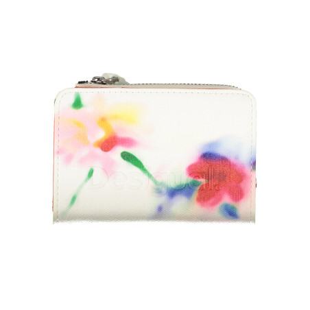 DESIGUAL WHITE WOMEN&39S WALLET