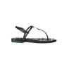 PATRIZIA PEPE BLACK WOMEN&39S SANDAL FOOTWEAR