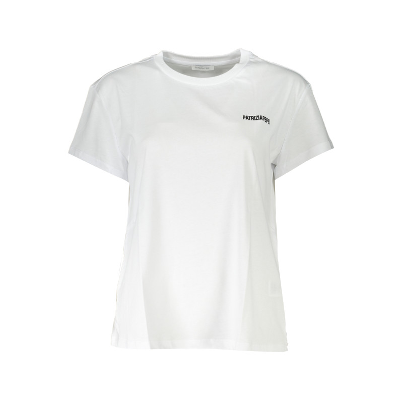 PATRIZIA PEPE T-SHIRT MANICHE CORTE DONNA BIANCO