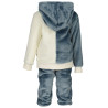 GUESS JEANS BLUE ZIP SWEATSHIRT FOR CHILDREN