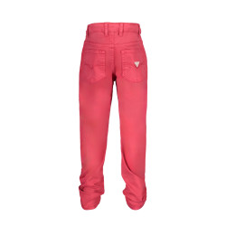 GUESS JEANS PANTALONE BAMBINO ROSSO