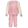 GUESS JEANS FELPA SENZA ZIP BAMBINA ROSA