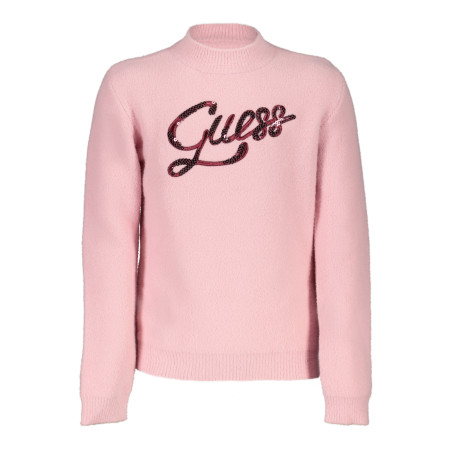 GUESS JEANS MAGLIONE BAMBINA ROSA