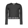 GUESS JEANS LONG SLEEVE T-SHIRT FOR GIRLS BLACK