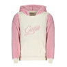 GUESS JEANS FELPA SENZA ZIP BAMBINA ROSA