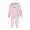 GUESS JEANS FELPA CON ZIP BAMBINA ROSA