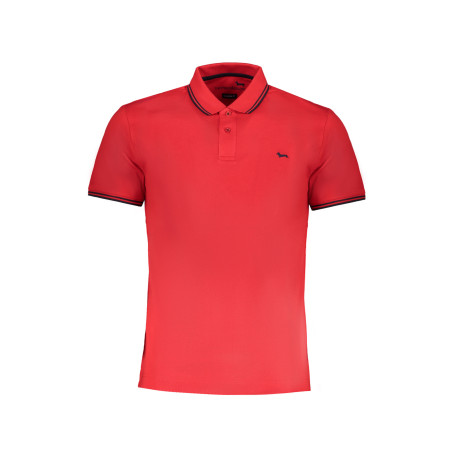 HARMONT &amp BLAINE MEN&39S RED SHORT SLEEVE POLO SHIRT