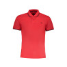 HARMONT &amp BLAINE MEN&39S RED SHORT SLEEVE POLO SHIRT