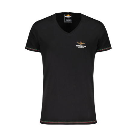 AERONAUTICA MILITARE T-SHIRT ESTERNABILE UOMO NERO