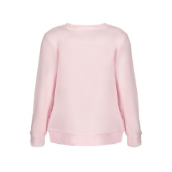 GUESS JEANS PINK GIRL WITHOUT ZIP SWEATSHIRT