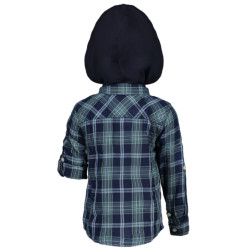 GUESS JEANS CAMICIA MANICHE LUNGHE BAMBINO BLU