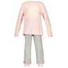 GUESS JEANS FELPA SENZA ZIP BAMBINA ROSA