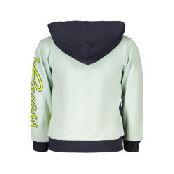 GUESS JEANS BLUE ZIP SWEATSHIRT FOR CHILDREN