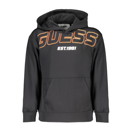 GUESS JEANS SWEATSHIRT WITHOUT ZIP FOR KIDS BLACK