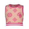 GUESS JEANS TOP GIRL PINK