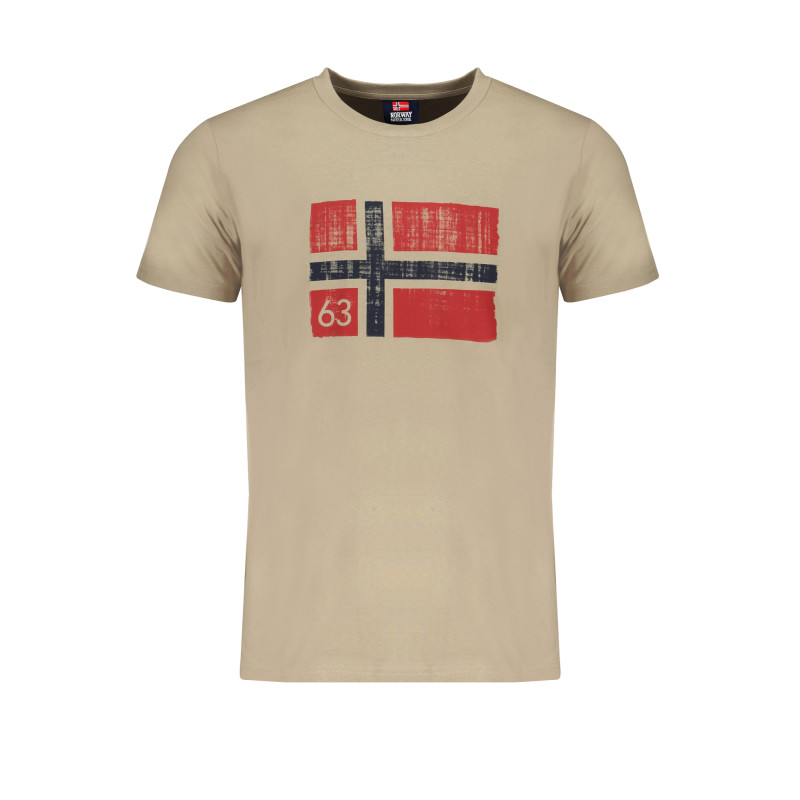 NORWAY 1963 BEIGE MEN&39S SHORT SLEEVE T-SHIRT