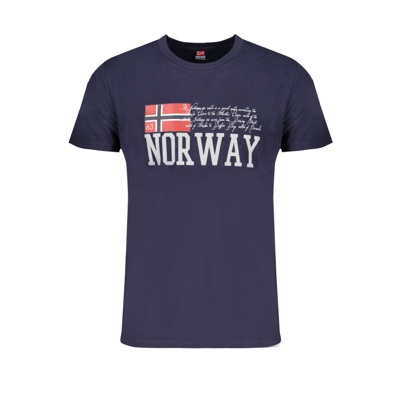 NORWAY 1963 MEN&39S SHORT SLEEVE T-SHIRT BLUE