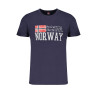 NORWAY 1963 MEN&39S SHORT SLEEVE T-SHIRT BLUE