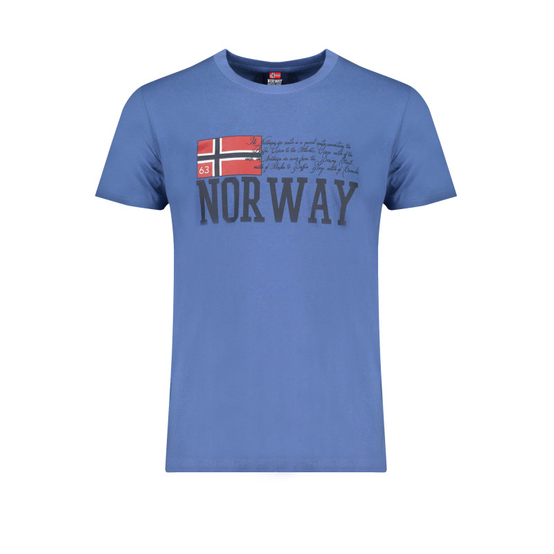 NORWAY 1963 MEN&39S SHORT SLEEVE T-SHIRT BLUE